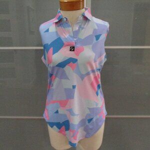 Full Wedge Golf Sleeveless Golf Shirt